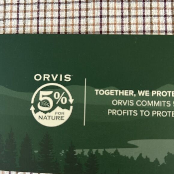 Orvis Long Sleeve Tech Shirt, Browns/Tans, Size XXL, NWT - Picture 9 of 9